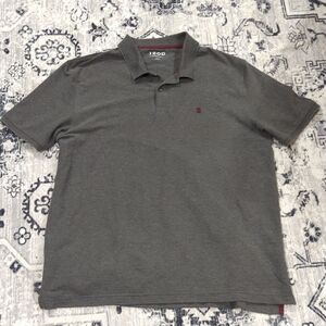 IZOD Men's Charcoal Polo Shirt